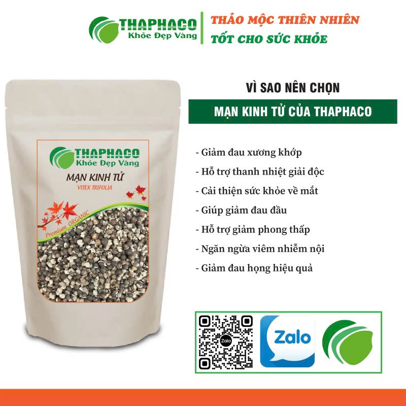 Công dụng của mạn kinh tử sấy khô