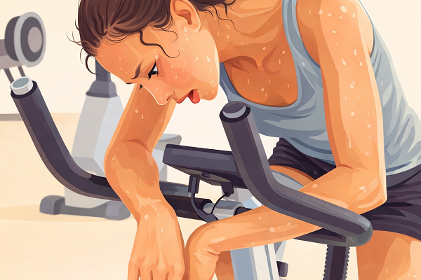 Tập gym sai cách khiến mỡ máu cao