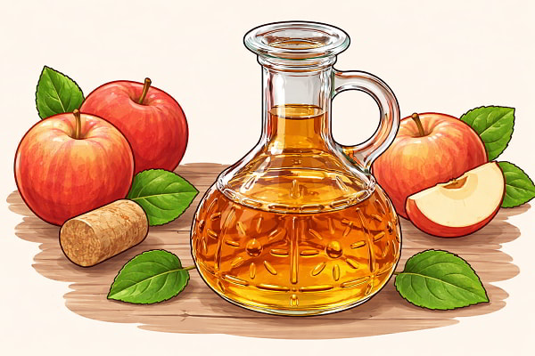 Detox vằng giấm táo