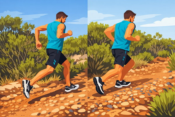 Kết hợp đi bộ dốc và chạy bộ