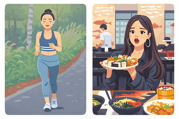 Đi bộ sau khi ăn