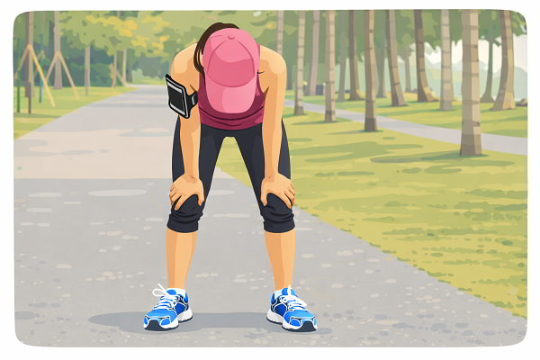 Đi bộ khi bụng đói