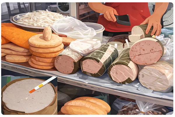 Thực phẩm có chứa hàn the