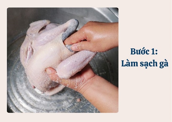 Làm sạch gà đúng cách
