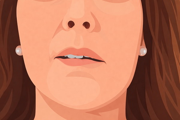 Méo miệng khi trời lạnh