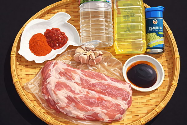 Nguyên liệu làm thịt nướng muối ớt