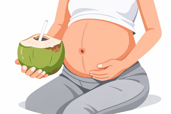 Lợi ích của nước dừa đối với mẹ bầu