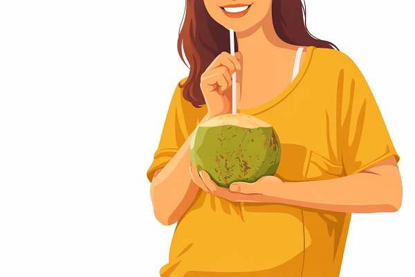 Mẹ bầu uống nước dừa được không?