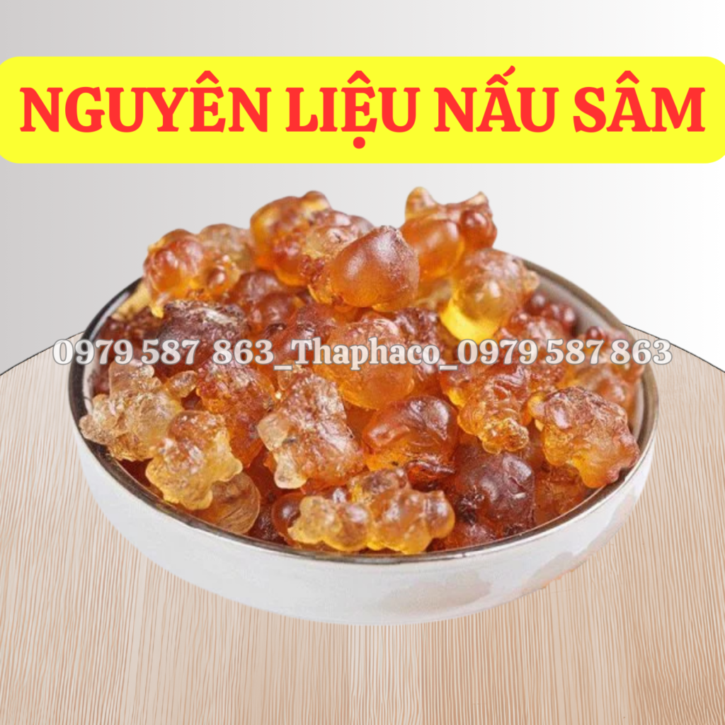 Nhựa đào nấu nước sâm