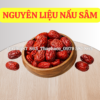 Táo Đỏ Nguyên Liệu Nấu Nước Sâm
