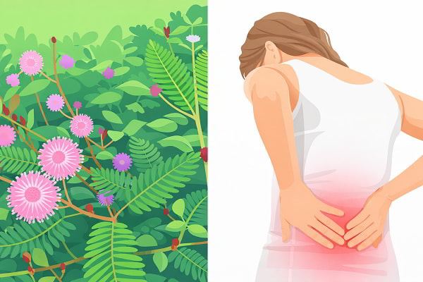 Top 5 công dụng của cây xấu hổ