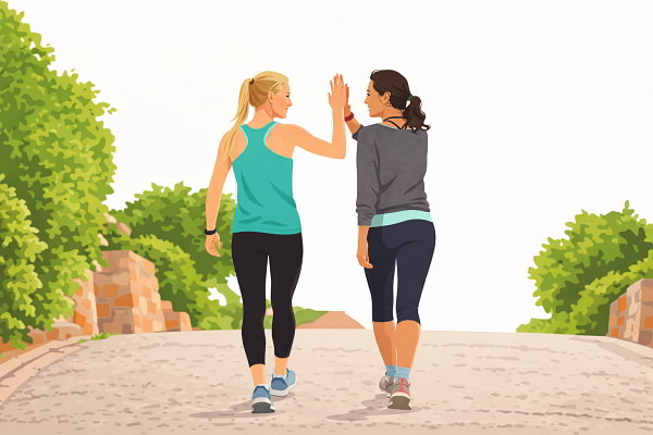 Đi bộ 10.000 bước chân