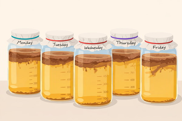 Uống kombucha bao nhiêu là hợp lý