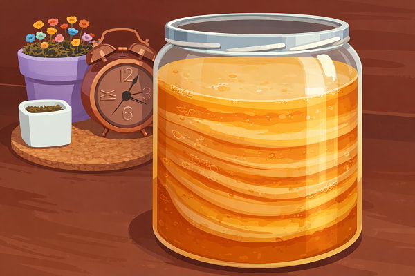 Kombucha lên men tự nhiên