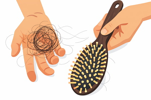 Rụng tóc thường xuyên 