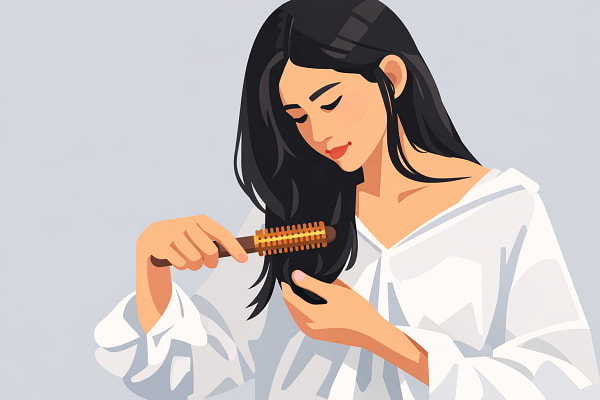 Gội đầu bằng vỏ bưởi và bồ kết