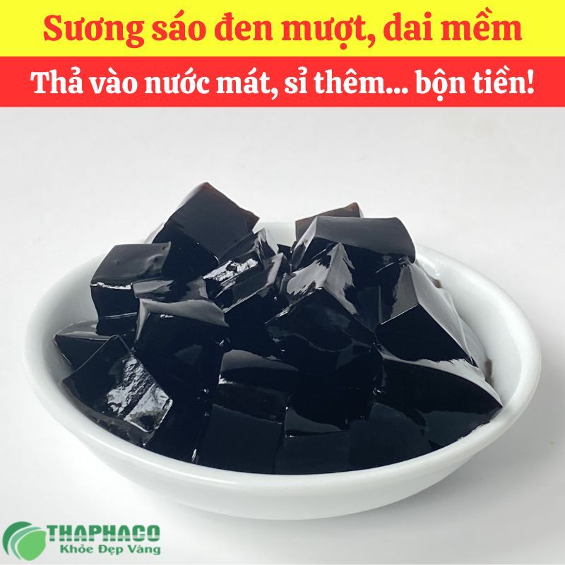 Sỉ sương sáo nấu nước sâm