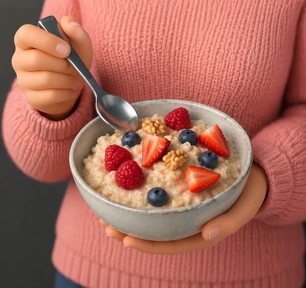 Ăn yến mạch vào buổi sáng hay tối