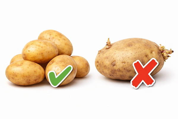 Mua khoai tây cần đặc biệt chú ý