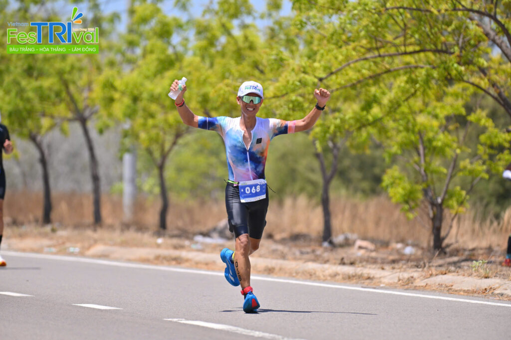 Nguyễn Đức Tốt tại Ironman 70.3 Bàu Trắng với tinh thần kỷ luật doanh nhân