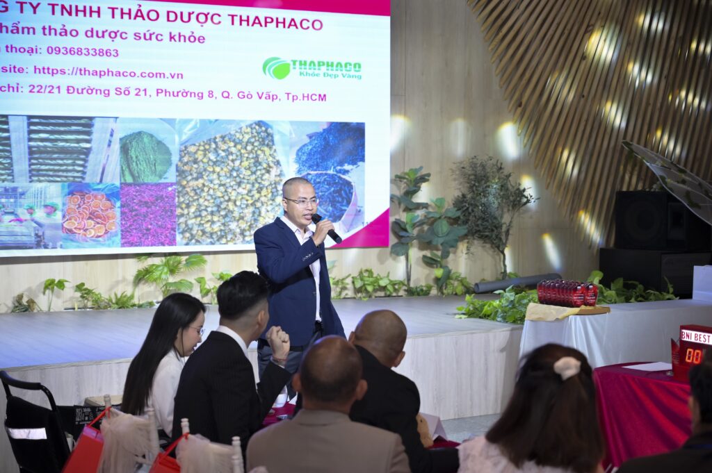 Vũ Văn Thắng – Doanh nhân BNI kết nối kinh doanh tại sự kiện Best Chapter Hà Nội 6