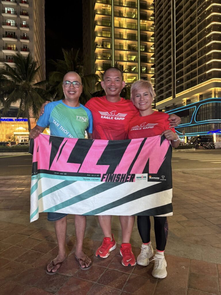 Vũ Văn Thắng Cùng Thầy Phạm Thành Long Ironman