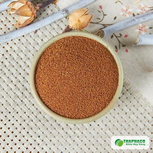 Hạt đình lịch nhìn từ trên xuống màu nâu đỏ tự nhiên