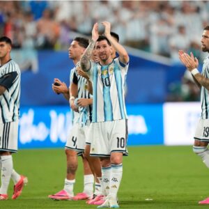 Anh và Argentina đã từng đối đầu ở World Cup 2022