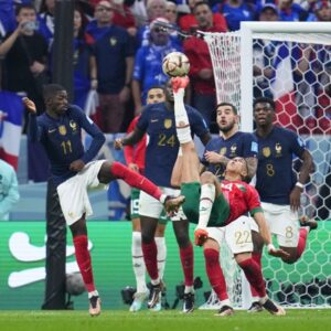 Pháp đã từng thắng Maroc 2-0 tại World Cup 2022