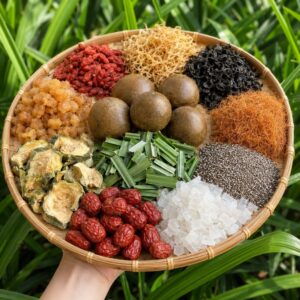 Nguyên liệu set sâm bí đao 11 vị (Hình minh hoạ)
