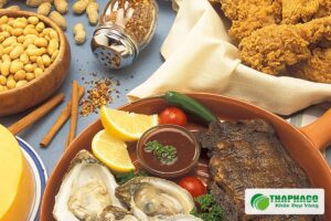 Thực phẩm giàu kẽm và sắt