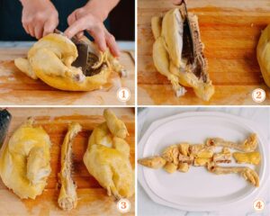 Nhát dao chặt gà nên dứt khoát để không bị nát